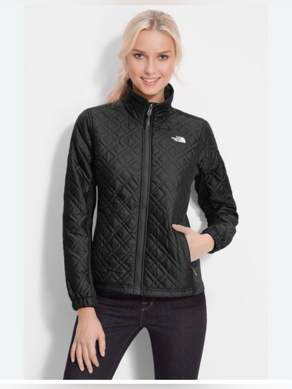 The North Face Women's Black Quilted Puffer Jacket